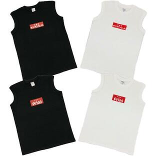 雑貨 沖縄 お土産 オリオンビール コラボ tシャツ T-SHIRTS メンズ 綿100% オリオンオリジナルTシャツ ノースリーブ BOXロゴの画像