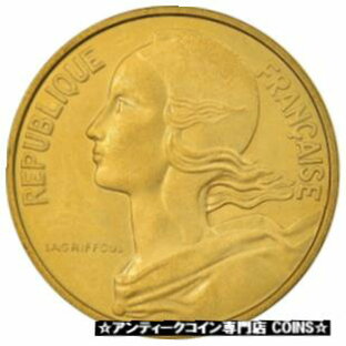 【極美品/品質保証書付】 アンティークコイン コイン 金貨 銀貨 [送料無料] [#370938] Coin, France, Marianne, 10 Centimes, 1976, Paris, FDC, MS(65-70)の画像