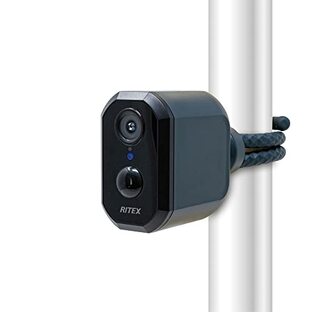 ムサシ(MUSASHI) RITEX 充電式どこでもセンサーWi-Fiカメラ 屋外使用OK スマホ連動 防犯カメラ C-RC7200の画像