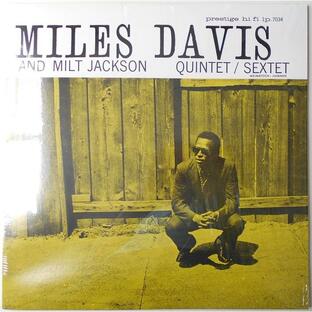 ■新品■Miles Davis マイルス・デイヴィス/quintet sextet(LP) Milt Jackson ミルト・ジャクソン Jackie McLean ジャッキー・マクリーンの画像