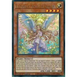 遊戯王 英語(EU版) GFP2-EN042 勇気の天使ヴィクトリカ/Victorica, Angel of Bravery (ウルトラレア) 1stの画像