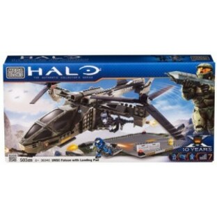 メガブロック メガコンストラックス ヘイロー Mega Bloks Halo UNSC Falcon with Landing Padの画像
