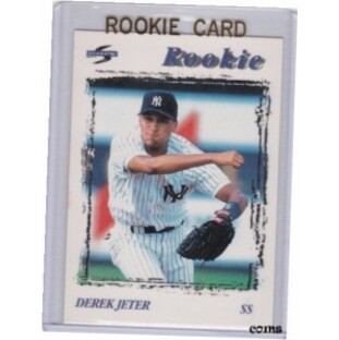 【品質保証書付】 トレーディングカード DEREK JETER RC Score YANKEES ROOKIE CARD New York Baseball Trading MINT!の画像