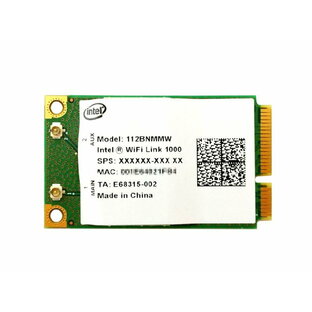 インテル Intel WiFi Link 1000 2.4GHz 802.11b/g/n PCIe Mini 無線LANカード 112BNMMWの画像