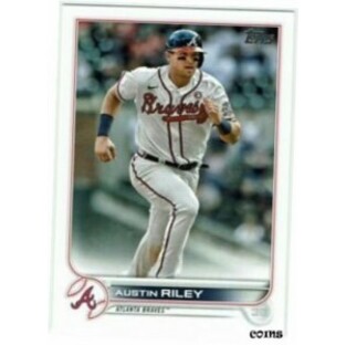 【品質保証書付】 トレーディングカード 2022 Topps Series 1 - Austin Riley (#115) Atlanta Bravesの画像