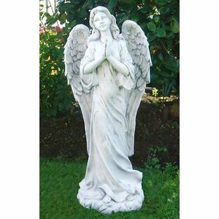 イタリア製ビーナス像（ガーデン オーナメント） 祈り（大） PU2099 石像 女性像 天使像 エンジェルの画像