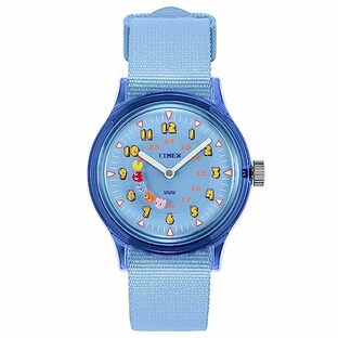 [タイメックス] 腕時計 PAC MAN Camper パックマン キャンパー ライトブルー 文字盤 レジン プラスチック クォーツ Quartz 3気圧防水 36MM Watch TW2V94000の画像