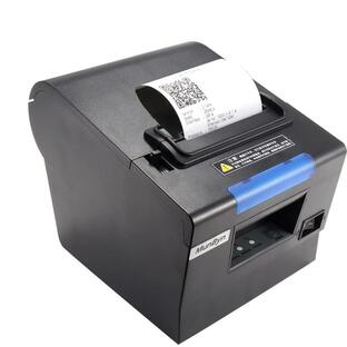 MUNBYN Thermal Printer P068BK, 80mm POS Printer, Restaurant Kitc 並行輸入品の画像