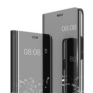 CCSamll Samsung Galaxy S23 5G用ミラーケース ワイヤレス充電対応 スマートクリアビューカバー 超薄型 キックスタンド付きの画像