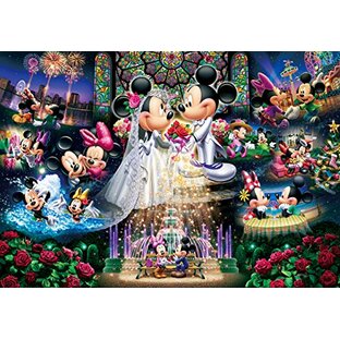 テンヨー(Tenyo) 500ピース ジグソーパズル ディズニー 永遠の誓い ウェディングドリーム(35x49cm)の画像