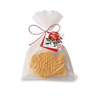 【プチギフト】めで鯛 紅白くっきぃ 1812【サンクスギフト・焼き菓子】※5個単位でご注文くださいの画像