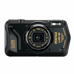 ペンタックス PENTAX WG-8 ブラック水深20m防水 防塵 耐衝撃 -10℃耐寒性能 Webカメラ機能搭載1490の画像