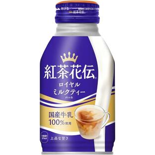 コカ・コーラ 紅茶花伝 ロイヤルミルクティー 270ml ボトル缶 温冷兼用 ×24本の画像