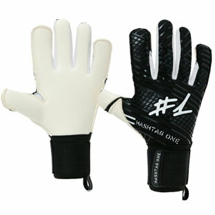 ハッシュタグワン #1 ENDBOSS エンドボス 大人用 サッカー キーパーグローブ GKグローブ HashTagOne EBW-BLACK/WHITEの画像