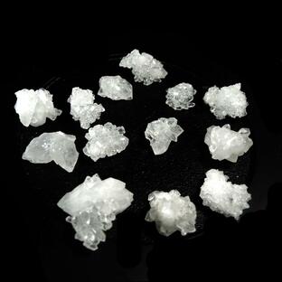 キラキラ 水晶微細結晶 Rock Crystal クォーツ クラスター 原石 ラッキーストーン モロッコ KIRA-100の画像
