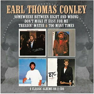 【輸入盤CD】【新品】Earl Thomas Conley / Somewhere Between Right & Wrong/Don't Make It【K2018/3/23発売】(アール・トーマス・コンレー)の画像