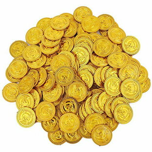 ルボナリエ 金貨 おもしろ雑貨 コイン カジノ 宝箱 ゴールド お金 おもちゃ 古銭 海賊の画像