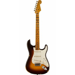 Fender Custom Shop 2022 Limited Edition Fat 50s Stratocaster Relic Wide-Fade Chocolate 2-Color Sunburstの画像