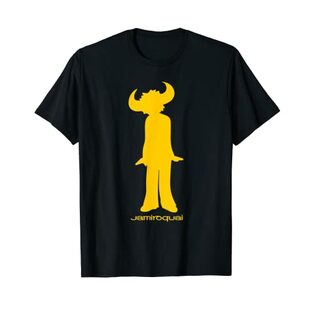 ジャミロクワイ公式バッファローイエローロゴ Tシャツの画像