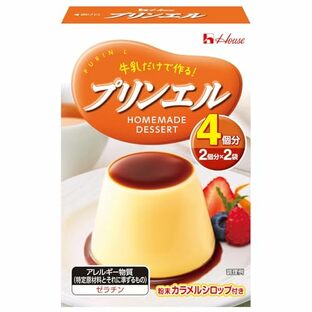 ハウス食品 プリンエル 54g ×5個 [牛乳を加えて温め、簡単に作ることができるプリンの素 卵不要]の画像