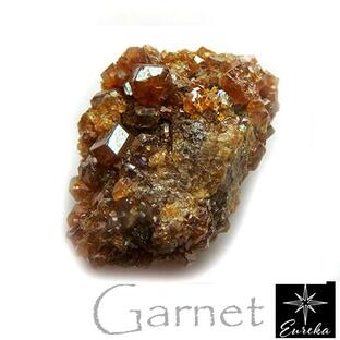 ガーネット ト 原石 群晶結晶 レインボーガーネット パワーストーン ルース 天然石 1月 誕生石の画像