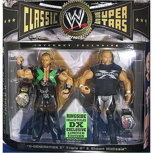 DX - TRIPLE H & SHAWN MICHAELS CLASSIC SUPERSTARS 限定 2-PACK ワールドレスリング(WWE) TOY レスリンの画像