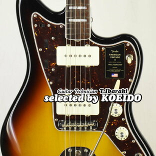 【New】Fender American Vintage II 1966 Jazzmaster 3Color Sunburst RW(selected by KOEIDO)店長厳選！ フェンダー 光栄堂の画像