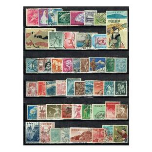 使用済み切手 骨董 古い切手 まとめて50枚 (現品限り・210725)の画像
