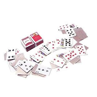 TEHAUX ミニトランプ トランプ ミニ 12通常 ポーカー 小さい テーブル ゲームドールハウの画像
