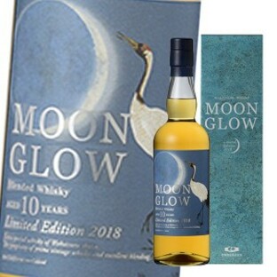 【送料無料】MOON GLOW Limited Edition 2018 43度 700ml ムーングロウ 10年 若鶴酒造 三郎丸蒸留所 ブレンデッドウイスキーの画像