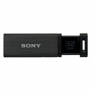 【ゆうパケット対応可】USBメモリー32GB ブラック USM32GQX B 【ソニー】の画像