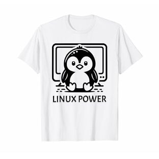 タックス・ペンギン Linux パワー Tシャツの画像
