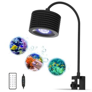 Lominie 水槽 ライト アクアリウム led 水槽 海水 照明 サンゴ LEDライト 調光可能 小型 水槽用 海水魚飼育 珊瑚用ライトの画像