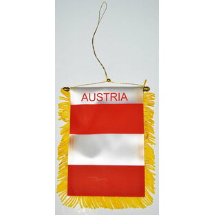 吸盤付きミニ国旗 オーストリア Republik Österreichの画像