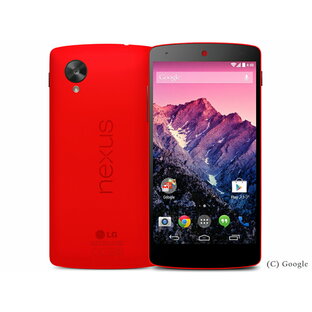 【新品・未使用】SIMフリー 元ワイモバイル LGエレクトロニクス Nexus 5 EM01L 標準セット 16GB 利用制限△(赤ロム永久保証) 送料無料の画像