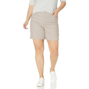 Gloria Vanderbilt Women's Plus Size Amanda Basic Jean Short, STO 並行輸入品の画像