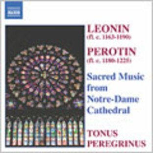 トーヌス・ペレグリヌス/Sacred Music From Notre-Dame Cathedral：Perotin/Anonnymous：Anthony Pitts[8557340]の画像