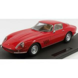 【予約】FERRARI 275 GTB/4 WITH ALLOY WHEELS 1966 RED 1/12ミニカー TOPMARQUESの画像