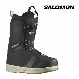 SALOMON スノーボード ブーツ サロモン FACTION BOA Black Rainy Day MEN S ファクション ボア メンズ 男性 23-24の画像