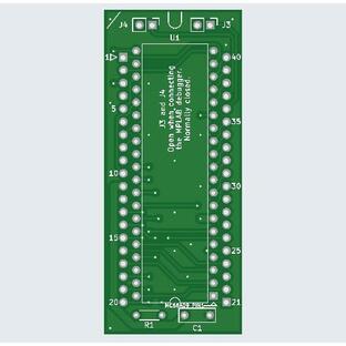 phemu6809専用プリント基板の画像