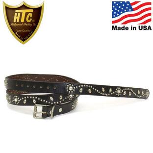 HTC(Hollywood trading Company) SN-32 Narrow Studs Belt(ナロースタッズベルト）ブラックの画像