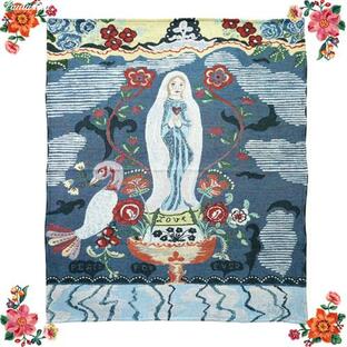 ナタリー・レテ ソフト・タペストリー・ラグ マリア 聖母マリアのゴブラン・スローケットの画像