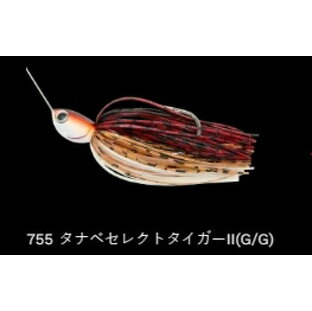 ノリーズ ウインドレンジTW 755/タナベセレクトタイガー2(G/G) 5/8oz ルアー 疑似餌 バス 釣具 釣り フィッシングの画像