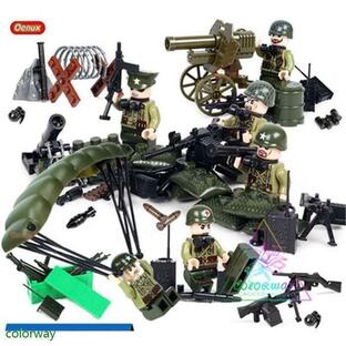 LEGOレゴ互換品 ミニフィグ 軍事 兵隊 太平洋激戦 8体セット モデル武器付き ミニフィギュア ブロック おもちゃ 子供 男の子 誕生日 新年 クリスマス プレゼントの画像