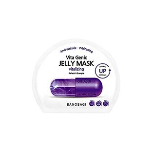 BANOBAGI VITA GENIC JELLY MASK VITALIZING フェイスマスク 紫 30mlの画像