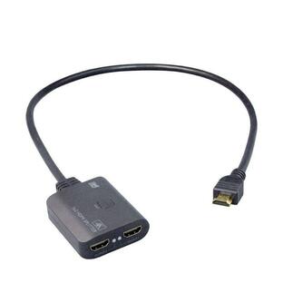 HDMI 分配器 1入力2出力 4K 60Hz RS-HDSP2C-4K ダウンスケール対応 HDMI 分配器 4K PS5 HDMI スプの画像