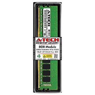 A-Tech 8GB メモリー RAM Dell Vostro 3471 SFF - DDR4 2666MHz PC4-21300 Non-ECC DIMM 1Rx8 1.2V - シングルデスクトップアップグレードモジュール (SNPY7N41Cの画像
