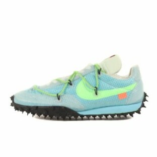 OFF-WHITE オフホワイト サイズ:27.0cm 19AW NIKE WMNS WAFFLE RACER / OW (CD8180-400) ナイキ ワッフル レーサー ヴィヴィッドスカイの画像