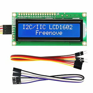 Freenove I2C LCD 1602モジュール、新しいタイプIIC TWIシリアル16x2ディスプレイ、Arduino Raspberry Pi Pico ESP32 ESP8266と互換性がありますの画像