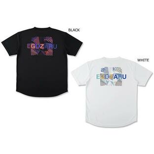 EGOZARU/エゴザル ワイドジオメトリック バックプリント Tシャツ (EZST-S2306)の画像